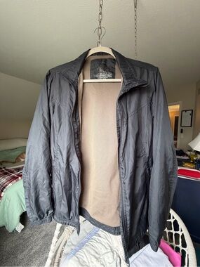 L.L. Bean Black Windbreaker Jacket